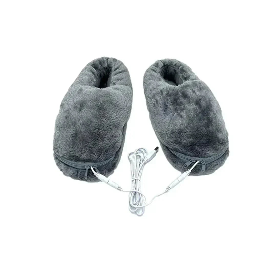 Pantoffels Verwarmd – USB-verwarming met Pluchevoering