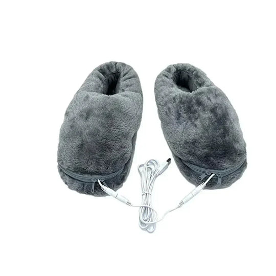 Pantoffels Verwarmd – USB-verwarming met Pluchevoering