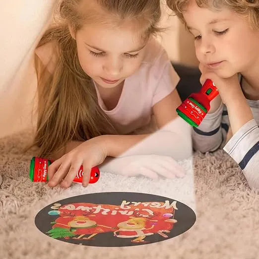 Projectielamp Kinderen – Zaklamp met 24 Motieven
