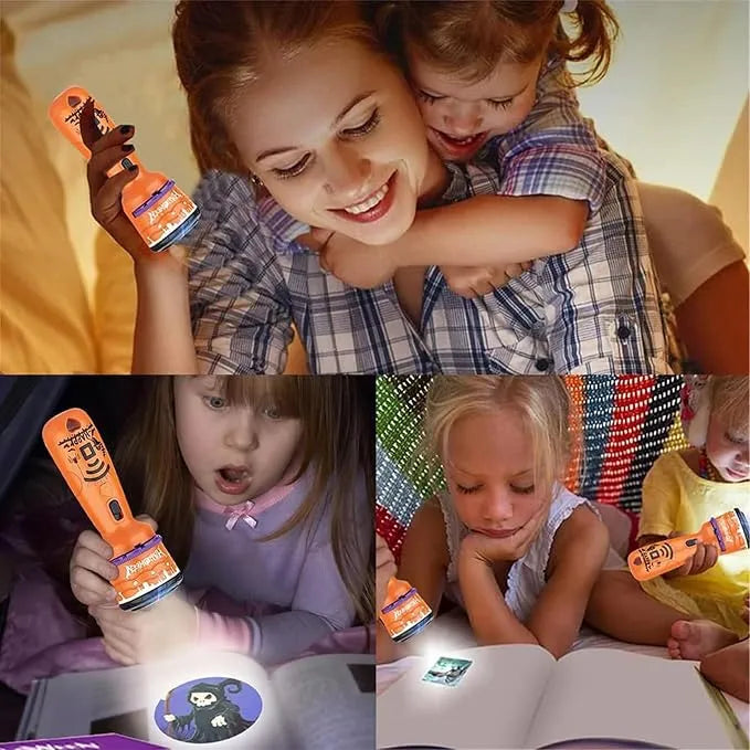 Projectielamp Kinderen – Zaklamp met 24 Motieven