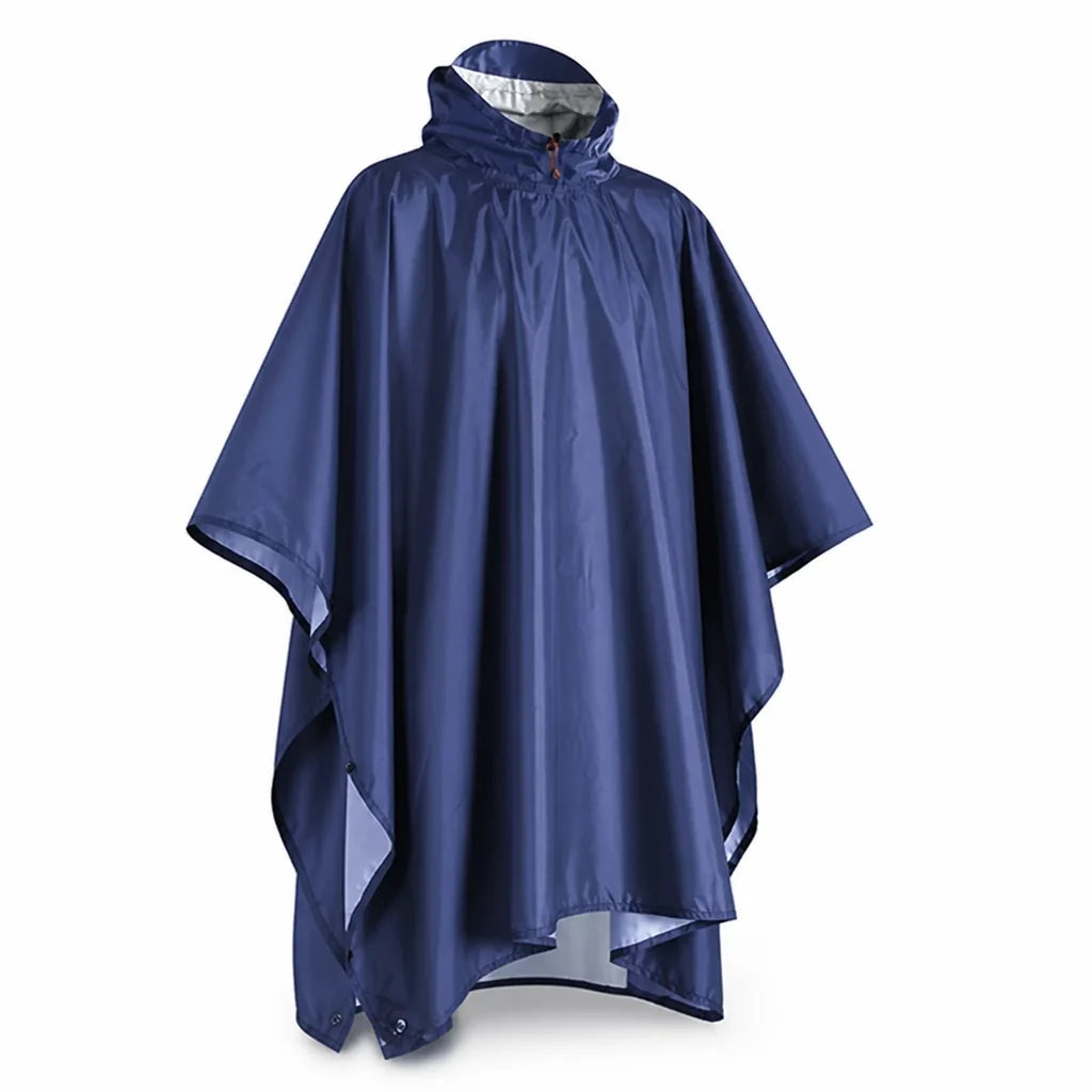 Regenponcho – Eendelig met Capuchon en Mouwen