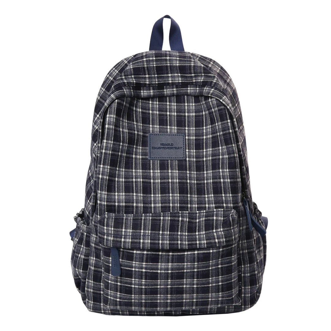 Rugzak – Casual met Ruitpatroon