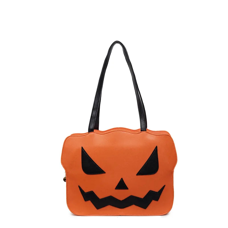 Schoudertas Pompoen – 3D-Vorm voor Halloween
