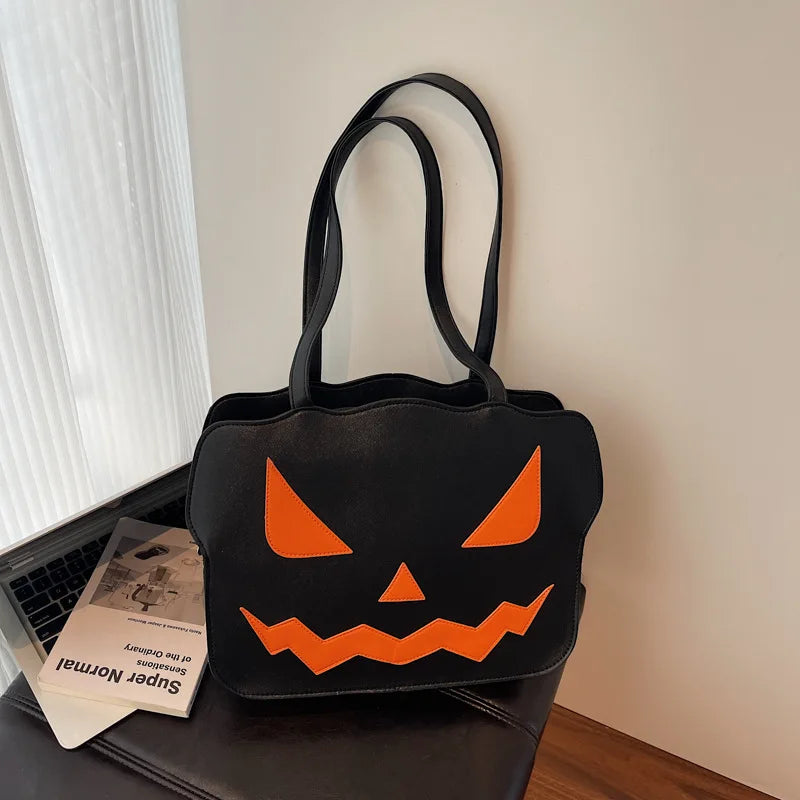 Schoudertas Pompoen – 3D-Vorm voor Halloween