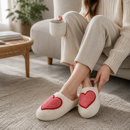 Sherpa Pantoffels – Zacht met Antislipzool