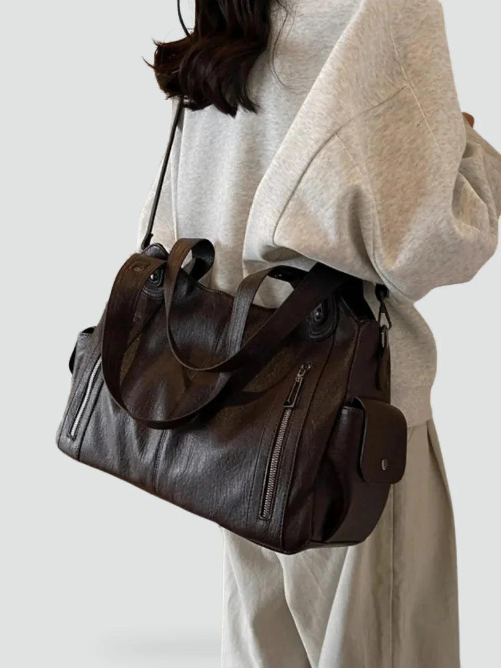 Shopper Tas Dames – Ruim met Verstelbare Handgreep