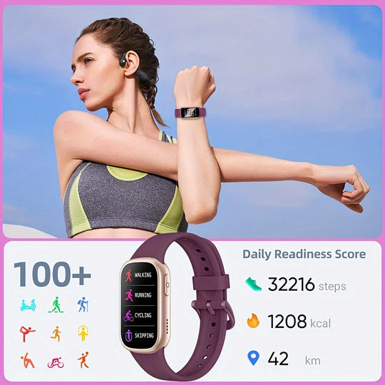 Smartwatch Waterdicht – Fitnesstracker met Lange Batterijduur