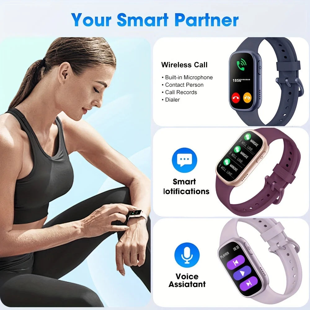 Smartwatch Waterdicht – Fitnesstracker met Lange Batterijduur