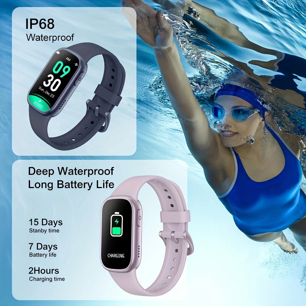 Smartwatch Waterdicht – Fitnesstracker met Lange Batterijduur