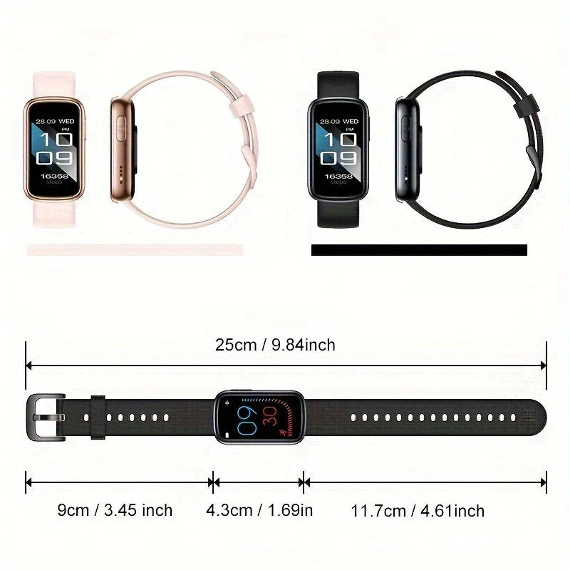 Smartwatch Waterdicht – Fitnesstracker met Lange Batterijduur