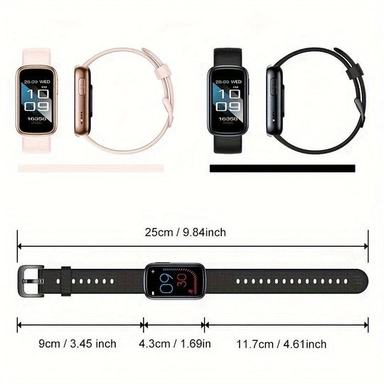 Smartwatch Waterdicht – Fitnesstracker met Lange Batterijduur