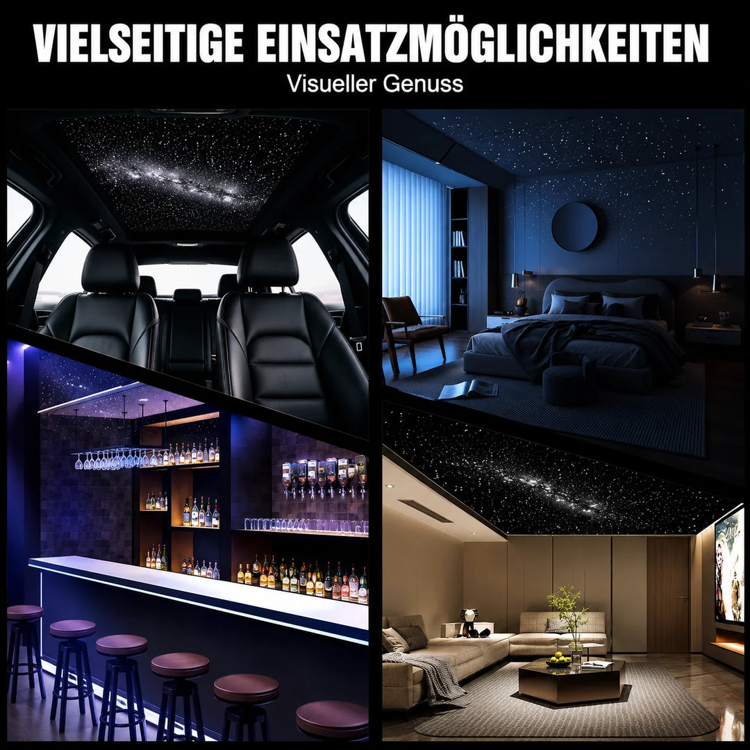 Sterrenprojector USB – met Vier Lichteffecten