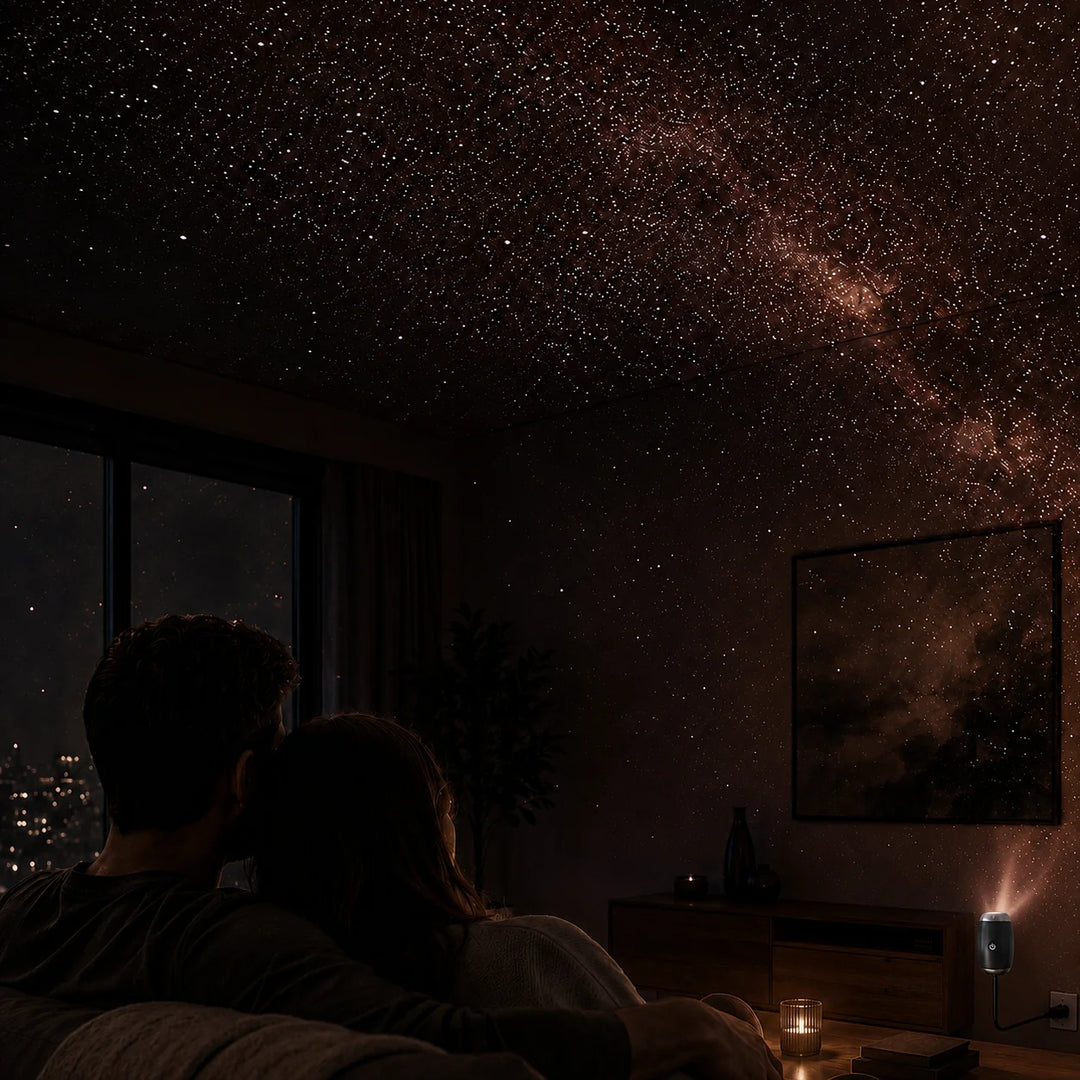 Sterrenprojector USB – met Vier Lichteffecten