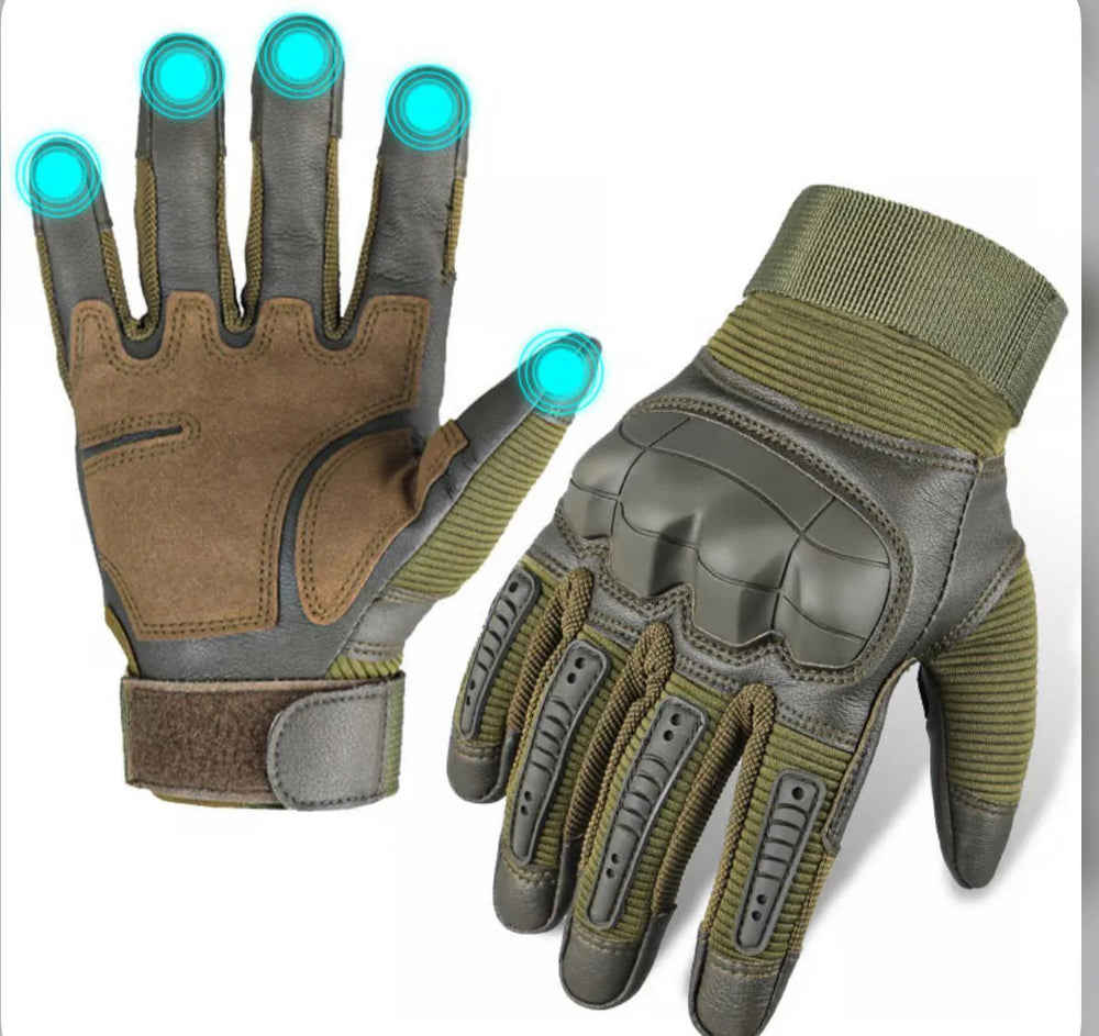 Tactische Handschoenen – Volledige Vingers, Robuust & Beschermend