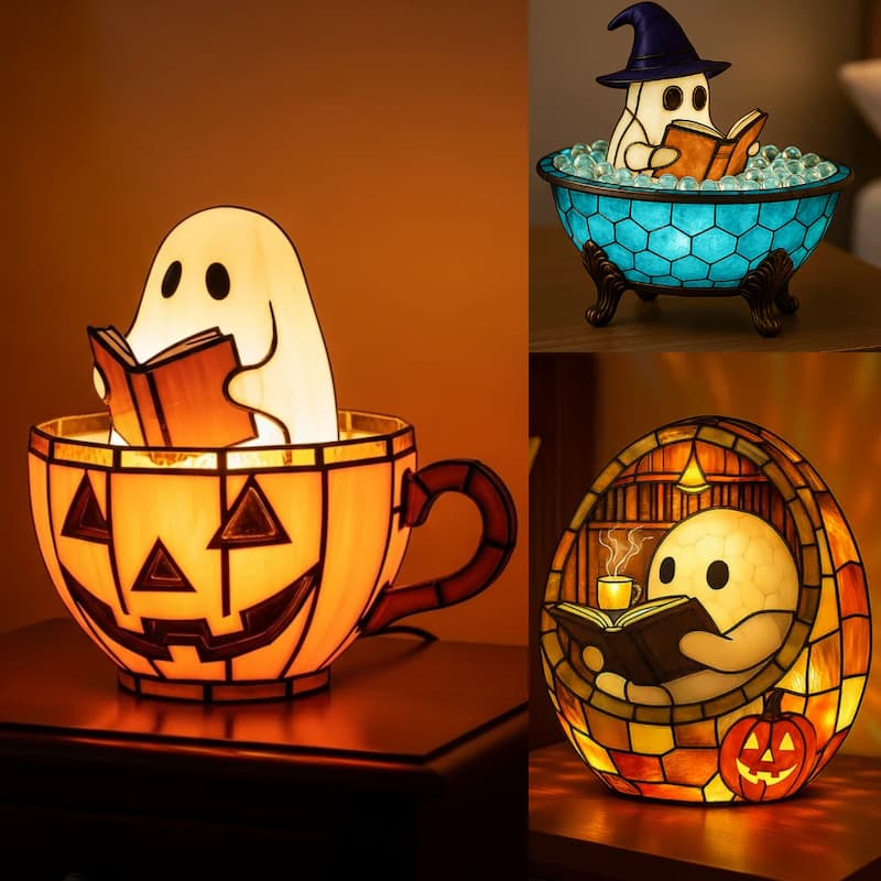 Tafellamp Spookje – Warm Sfeerlicht voor de Leeshoek