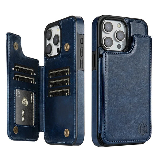 Telefoonhoesje Bookcase – met Kaartvakken voor iPhone 16 Pro Max