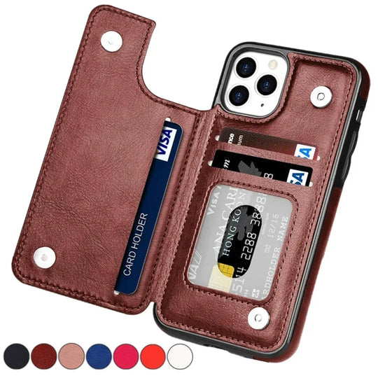 Telefoonhoesje Bookcase – met Kaartvakken voor iPhone 16 Pro Max