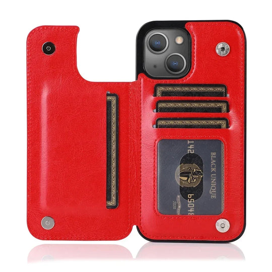 Telefoonhoesje Bookcase – met Kaartvakken voor iPhone 16 Pro Max