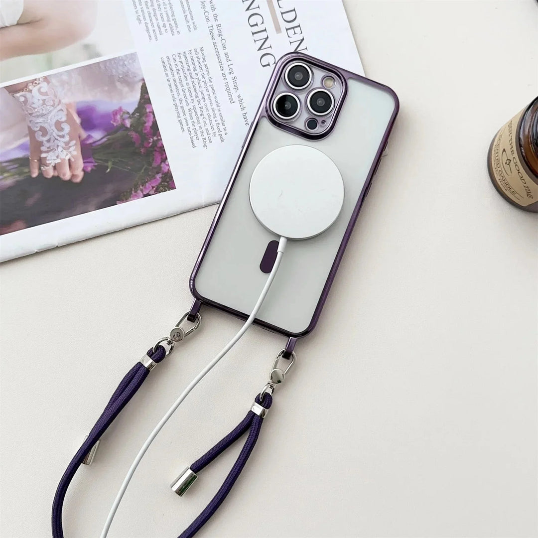 Telefoonhoesje met Koord – MagSafe-compatibel voor iPhone