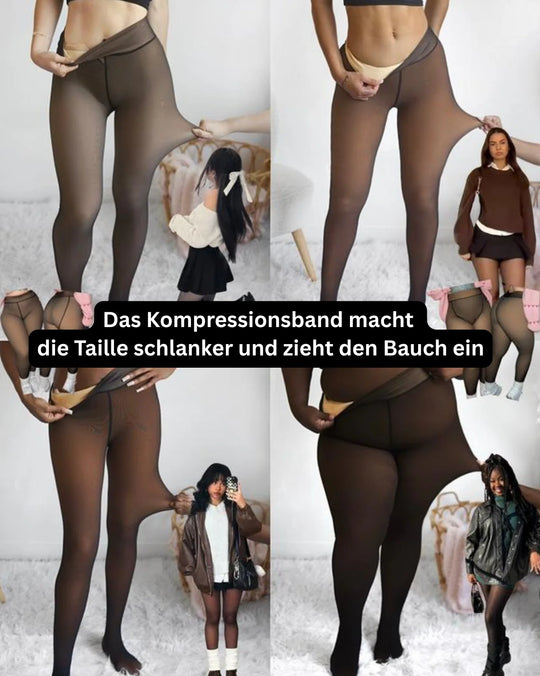 Thermo Legging – Fleecevoering met Hoge Tailleband