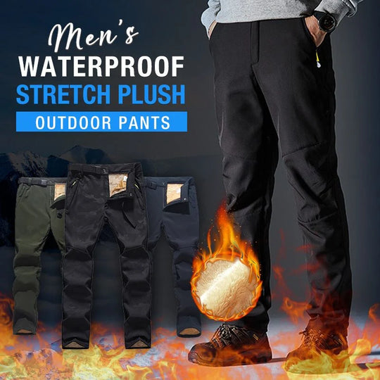 Thermobroek Heren Waterdicht – met Pluchevoering