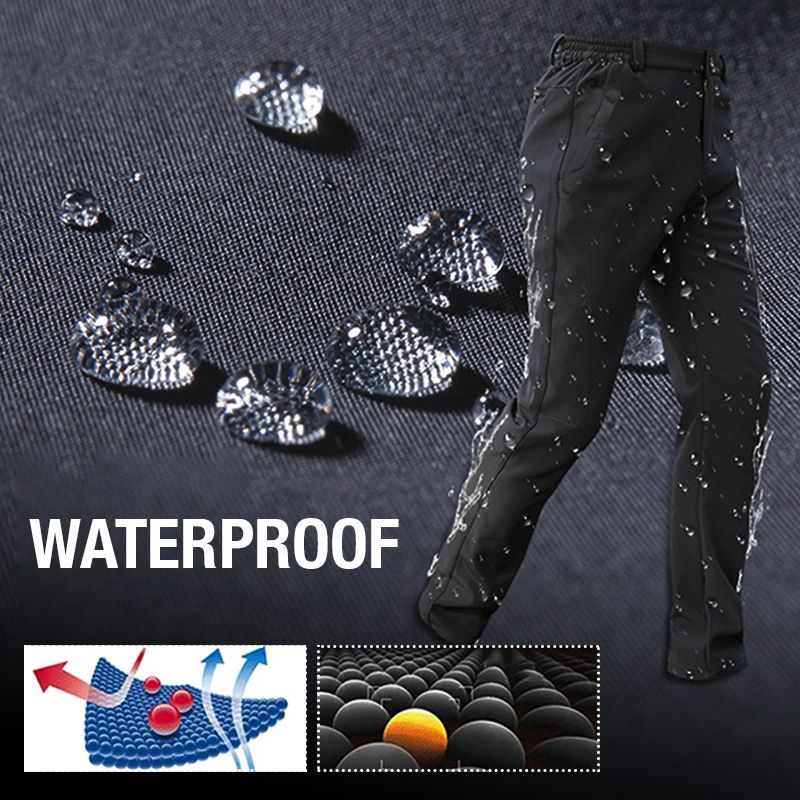 Thermobroek Heren Waterdicht – met Pluchevoering