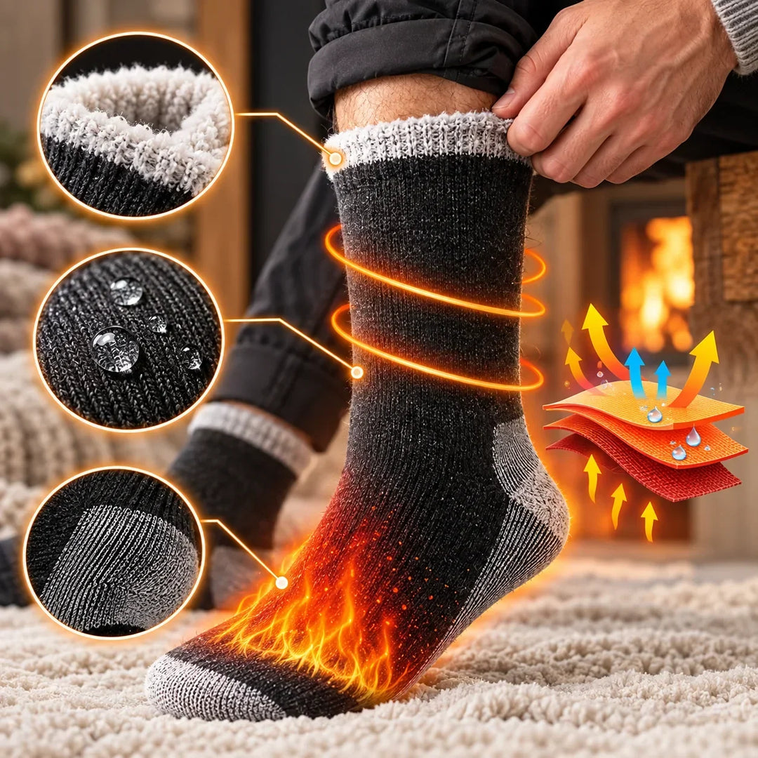 Thermosokken Merinomix – Set van 3 Paar