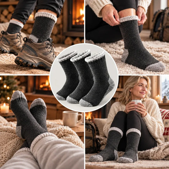 Thermosokken Merinomix – Set van 3 Paar