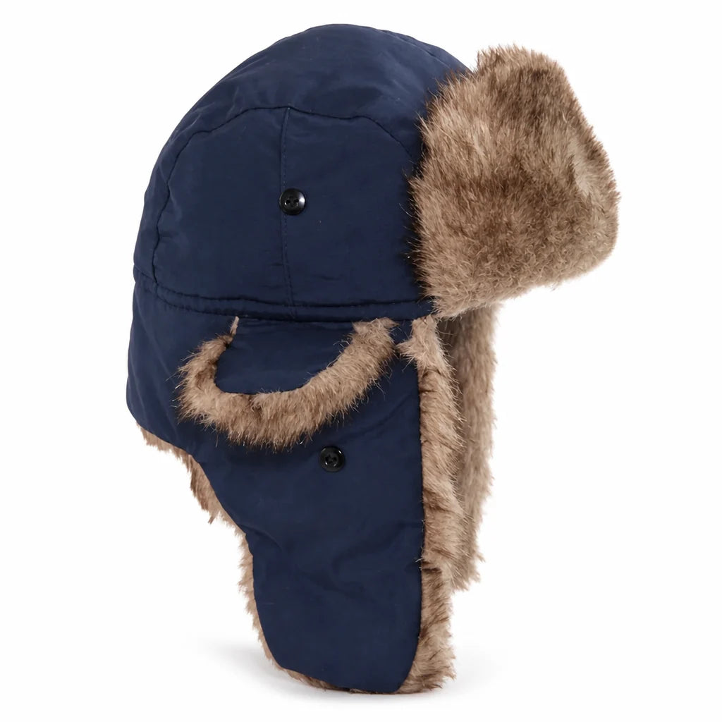 Trappermuts Winter – met Kunstbont en Oorkleppen
