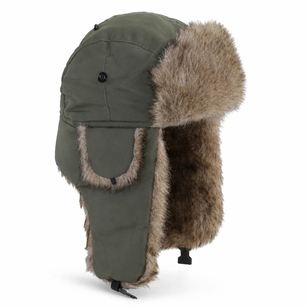 Trappermuts Winter – met Kunstbont en Oorkleppen