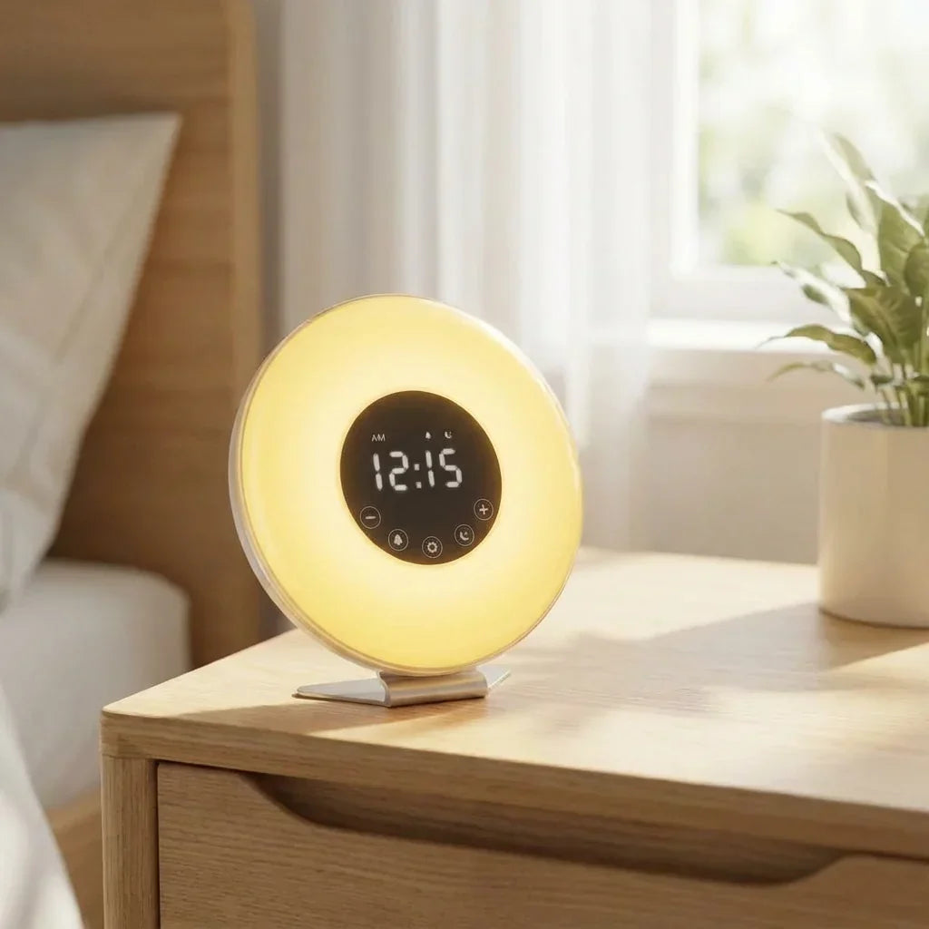 Wake-uplamp – met Zonsopgangsimulatie en 25 Geluiden