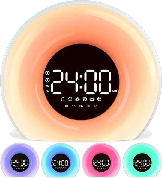 Wake-uplamp – met Zonsopgangsimulatie en 25 Geluiden