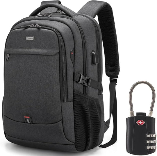 Laptop Travel Backpack – Waterproof with USB Port, Organized