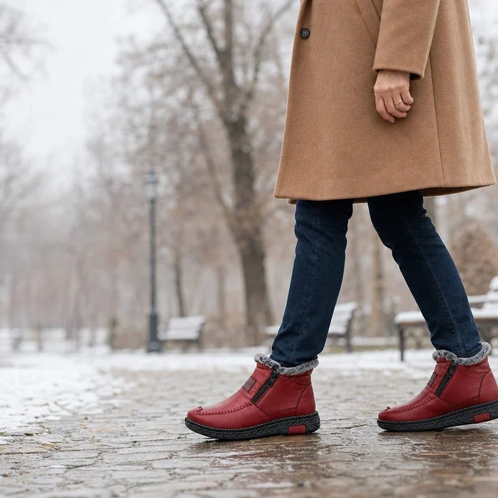 Winterlaarzen Dames – Waterafstotend met Antislipzool