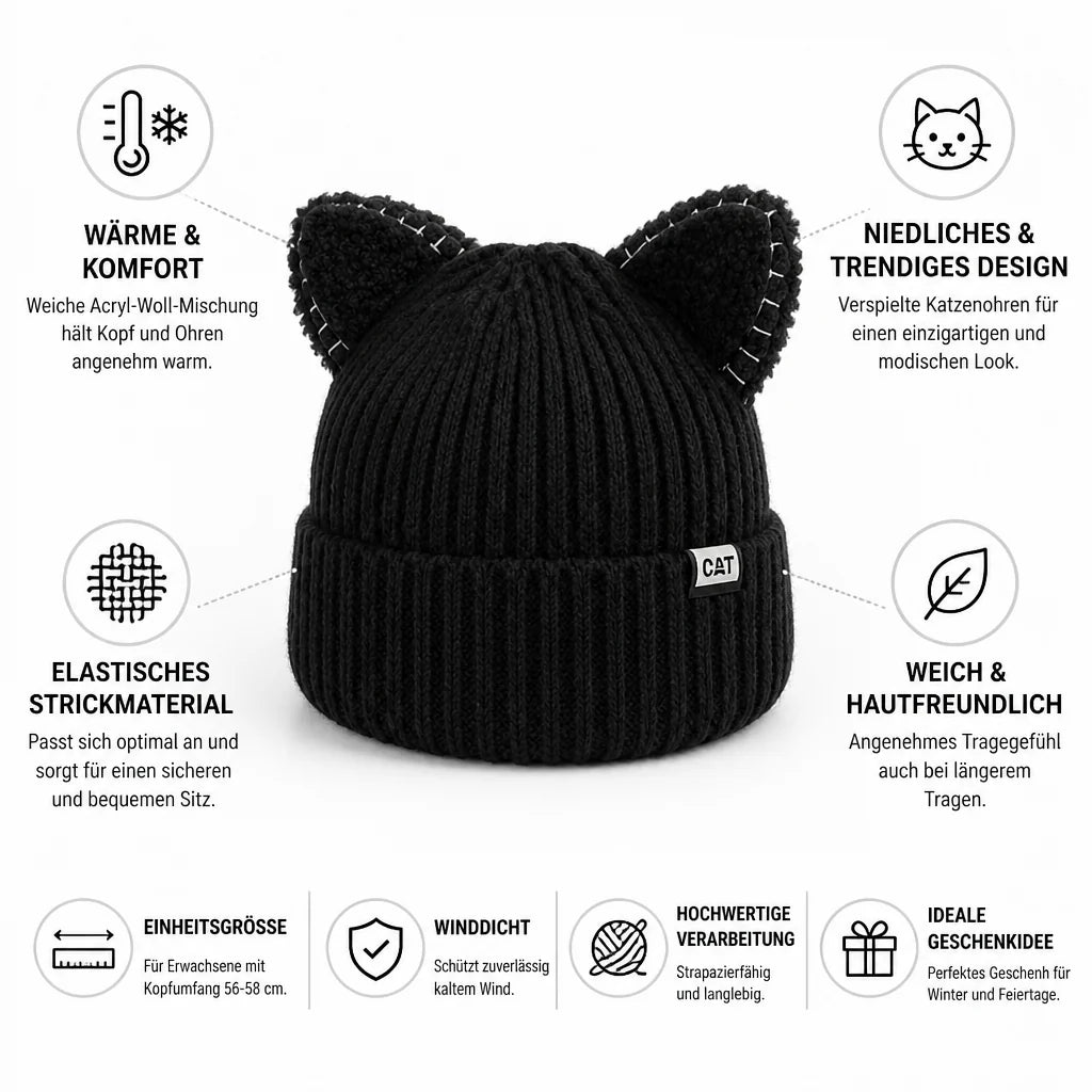 Wintermuts Gebreid – met Kattenoortjes