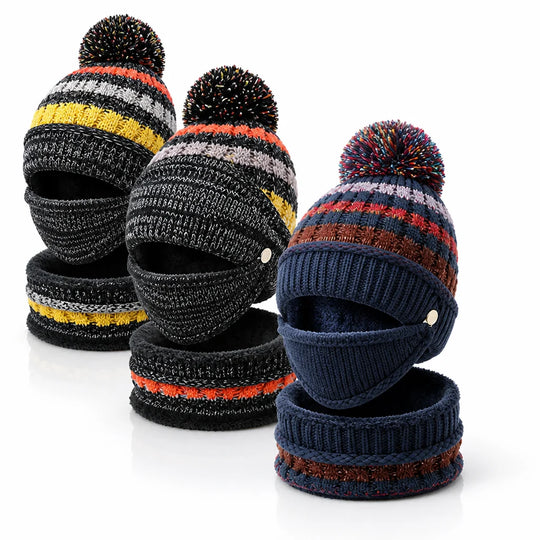 Winterset 3-in-1 – Muts, Nekwarmer en Gezichtsmasker