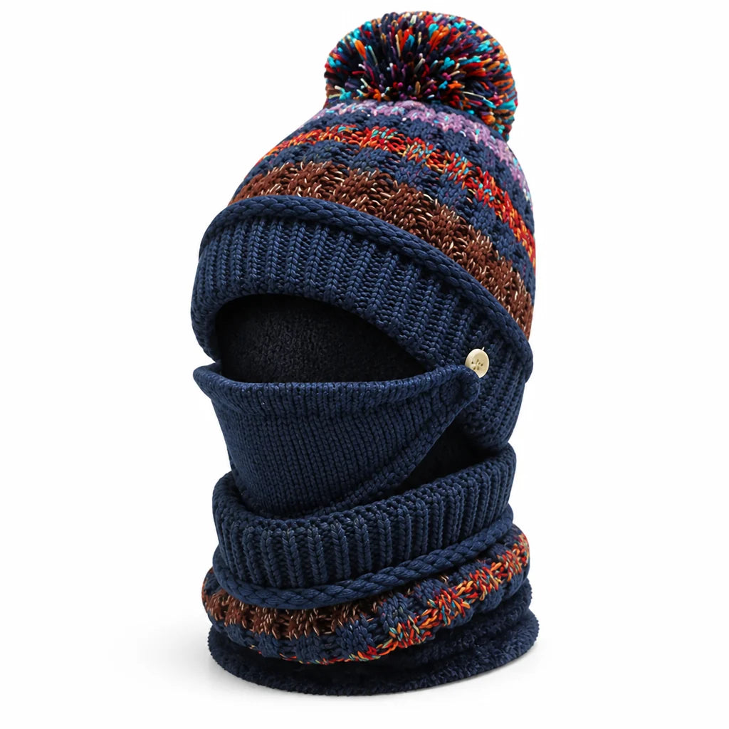 Winterset 3-in-1 – Muts, Nekwarmer en Gezichtsmasker