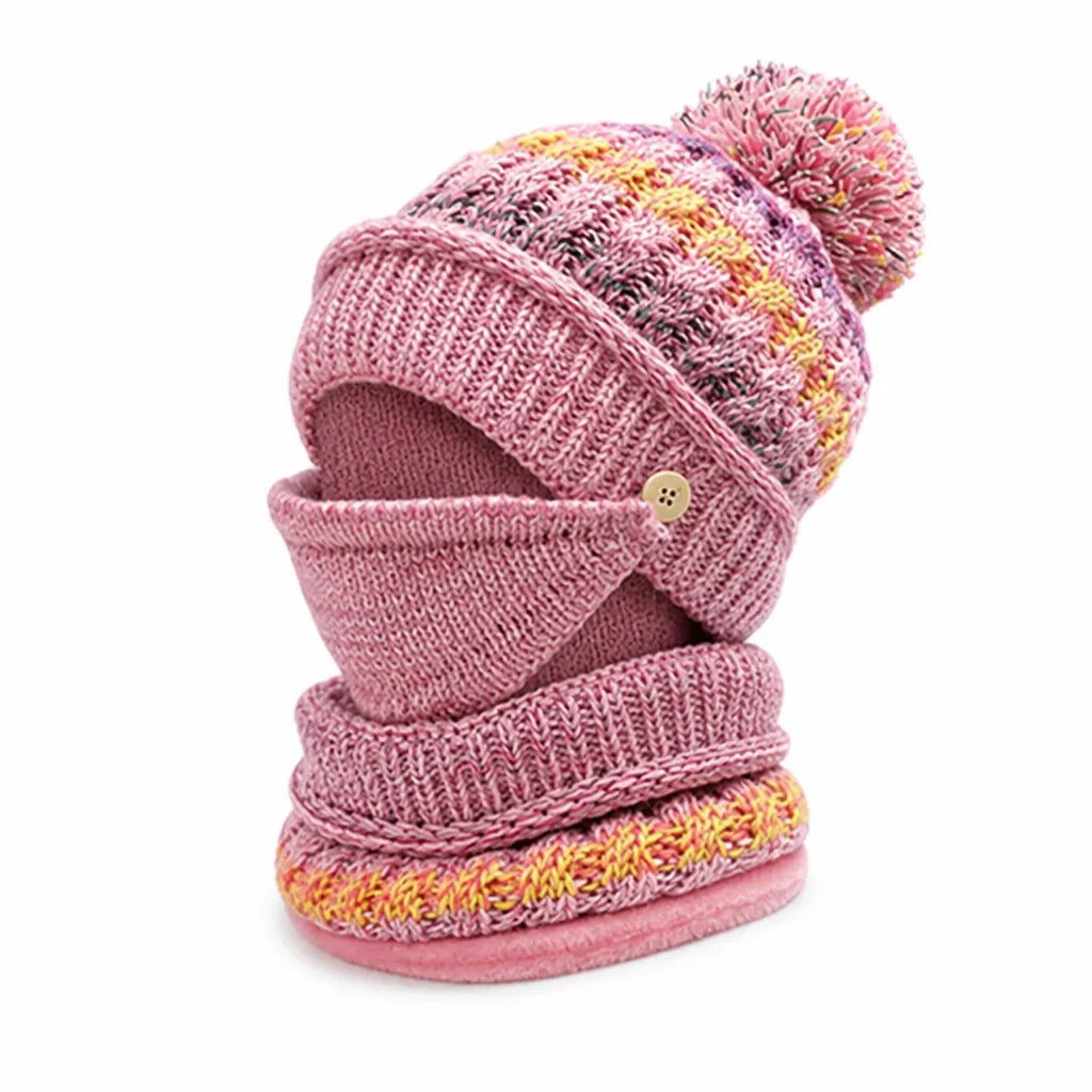 Winterset 3-in-1 – Muts, Nekwarmer en Gezichtsmasker